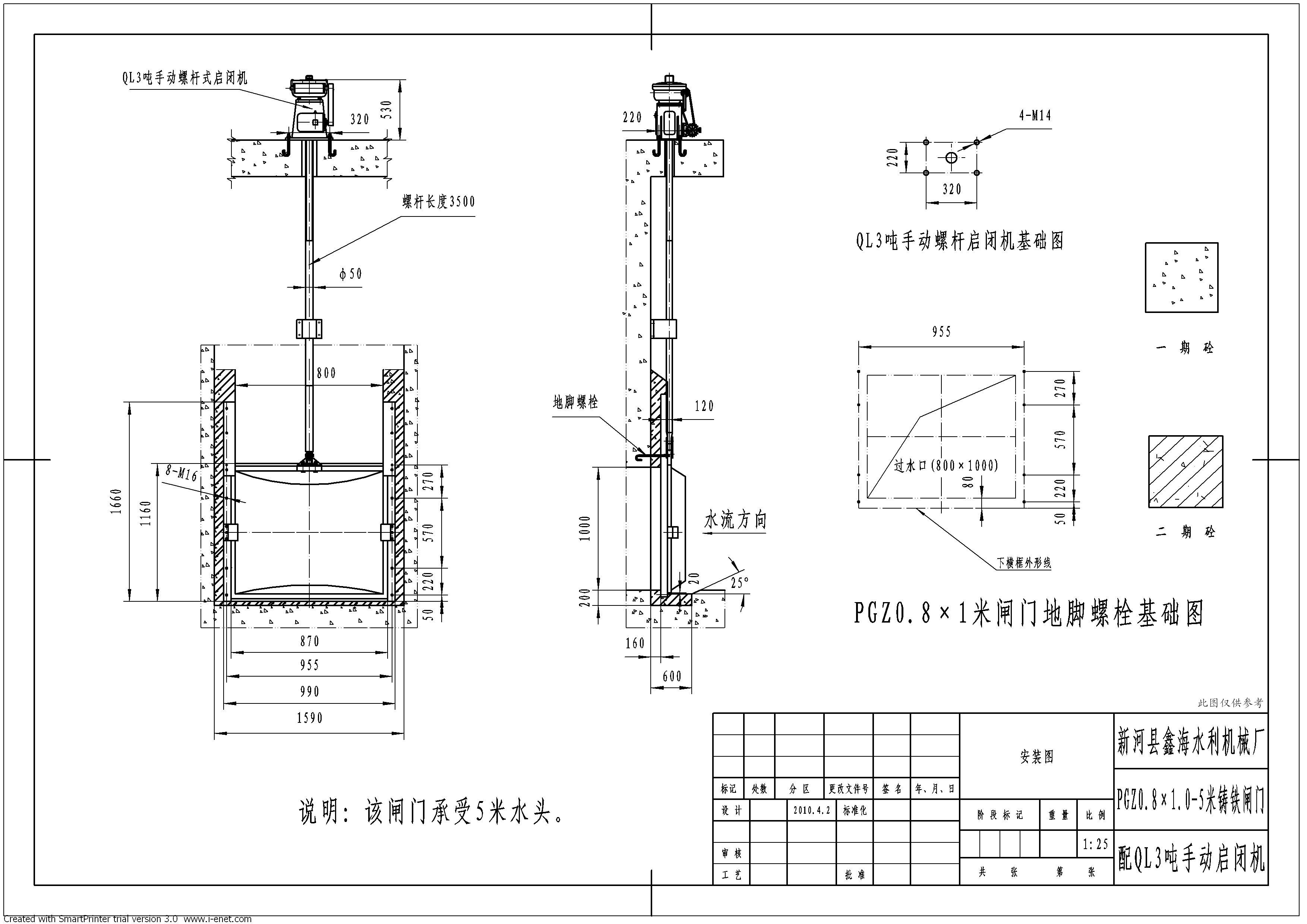 0.8×1.0-5米铸铁闸门配3吨启闭.jpg